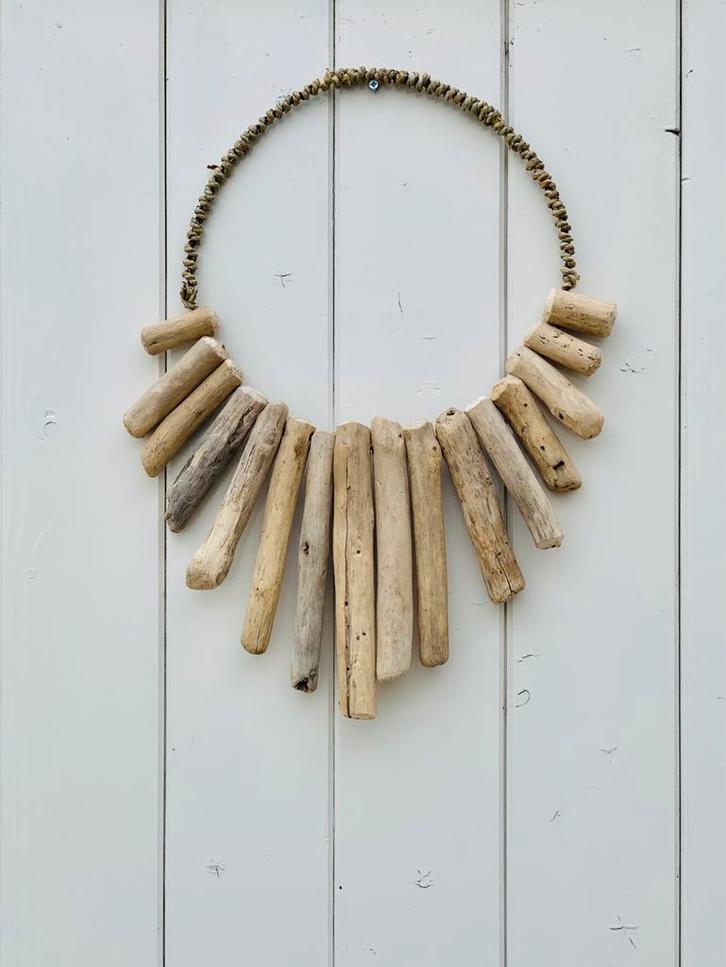 Wandhanger van drijfhout - 32x42 cm, Huis en Inrichting, Woonaccessoires | Wanddecoraties, Nieuw, Ophalen of Verzenden