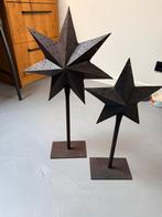 2x kerstster op standaard | 71cm en 58cm hoog | metaal, Diversen, Kerst, Ophalen, Zo goed als nieuw