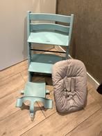 Zeer nette conplete stokke tripp trapp set , stoel, newbron, Kinderen en Baby's, Kinderstoelen, Ophalen of Verzenden, Zo goed als nieuw