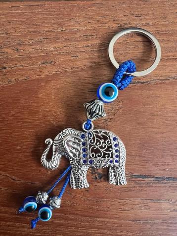 Sleutelhanger Indiase gelukt olifant India  beschikbaar voor biedingen