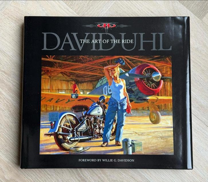 David Uhl- The Art of the Ride - Harley Davidson en Indian, Boeken, Motoren, Zo goed als nieuw, Ophalen of Verzenden