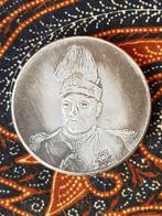 Mooie grote oude Chinese draak portret penning van brons., Antiek en Kunst, Ophalen of Verzenden