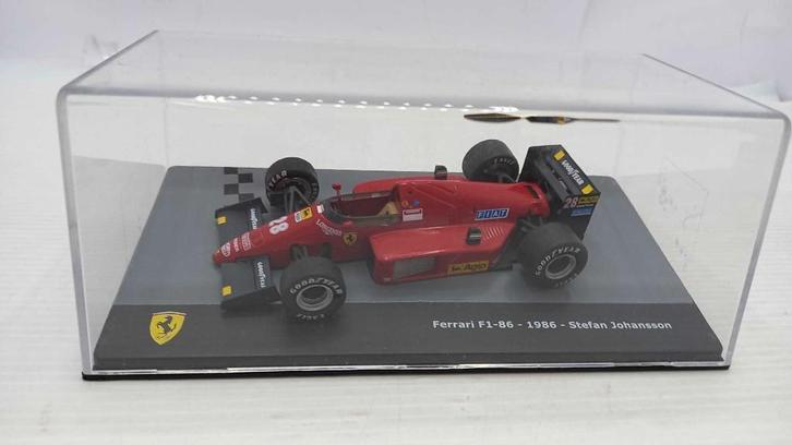39481: Ferrari F1-86 - Stefan Johansson - 1986 - Atlas 1:43, Hobby en Vrije tijd, Modelauto's | 1:43, Nieuw, Auto, Overige merken