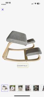 Nieuw in doos: Ergonomische kniestoel, Bruin, Nieuw, Ophalen of Verzenden, Bureaustoel