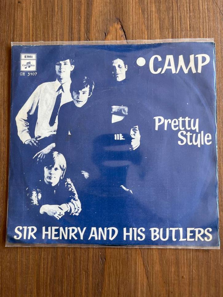 Sir Henry and his butlers - Camp / pretty style, Cd's en Dvd's, Vinyl Singles, Zo goed als nieuw, Pop, Ophalen of Verzenden