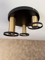 Moderne Plafondlamp met 3 Fittingen, Ophalen, Zo goed als nieuw, Metaal