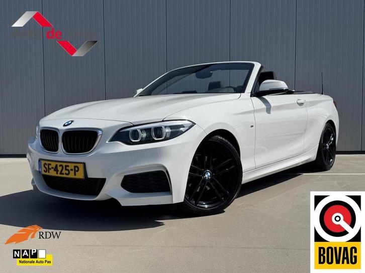 BMW 2-serie Cabrio 218i Executive M-Sport|Navi|NL-Auto, Auto's, BMW, Bedrijf, Te koop, 2-Serie, ABS, Airbags, Airconditioning