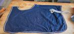 QHP fleece uitrijdeken blauw/zilver maat S =175cm, Ophalen of Verzenden, Zo goed als nieuw, Deken