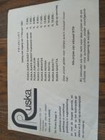 Folders RUSKA buggy,s, Ophalen of Verzenden, Zo goed als nieuw, Overige onderwerpen