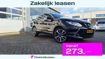 Nissan Qashqai 1.2 Tekna/Panoramadak*Leer*17 Inch*Camera*Afn beschikbaar voor biedingen