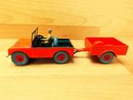 Dinky Toys # 340-341 (2) Land Rover met trailer, Ophalen of Verzenden, Gebruikt, Overige typen, Dinky Toys