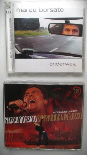 Marco Borsato~Onderweg 2CD en Symponica in rosso 2CD Concert beschikbaar voor biedingen