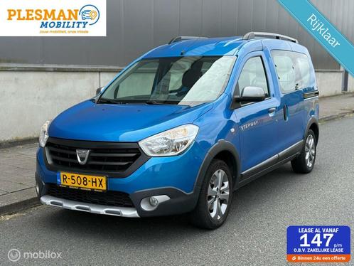 Dacia Dokker combi 1.2 TCe Stepway * 5 Pers Nette auto *, Auto's, Dacia, Bedrijf, Te koop, Dokker, ABS, Airbags, Airconditioning