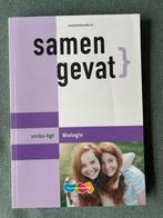 Samengevat Biologie VMBO-kgt, Boeken, Schoolboeken, Ophalen of Verzenden, Zo goed als nieuw, VMBO, Biologie