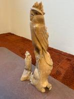 Kaketoe houdsnijwerk, Ophalen of Verzenden, Zo goed als nieuw, Dier