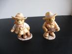 2 Cherished Teddies Sierra en Roy, Ophalen of Verzenden, Zo goed als nieuw, Beeldje, Cherished Teddies