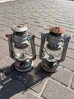 Aluminium olielampen, Tuin en Terras, Buitenverlichting, Ophalen of Verzenden, Gebruikt, Aluminium, Minder dan 50 watt