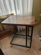 Bijzettafel met wieltjes, 45 tot 60 cm, Minder dan 55 cm, Gebruikt, Ophalen of Verzenden