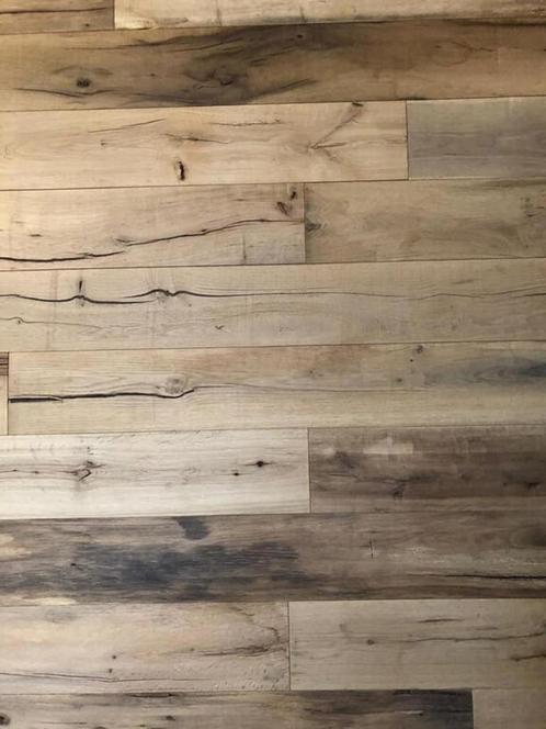 AANBIEDING! STOERE VINTAGE EIKEN VLOER, Huis en Inrichting, Stoffering | Vloerbedekking, Nieuw, Parket, 75 m² of meer, Ophalen of Verzenden