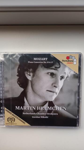 CD - Mozart - Pianoconcerten nr. 15 en 27 - Martin Helmchen beschikbaar voor biedingen
