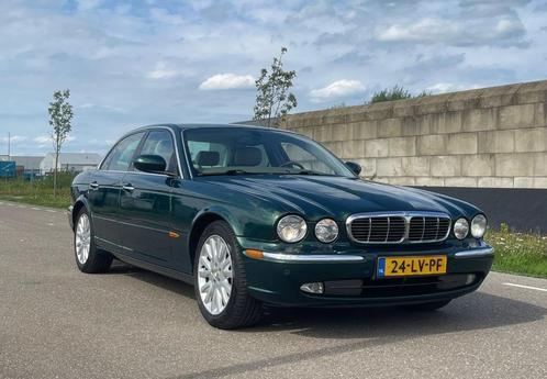 Jaguar XJ 3.5 | Racing Green, Auto's, Jaguar, Bedrijf, XJ, Alarm, Elektrische buitenspiegels, Elektrische ramen, Lederen bekleding