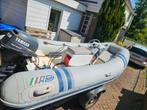 Rubberboot 4 meter yamaha 9.9 pk, Ophalen, Gebruikt, Benzine, Minder dan 70 pk