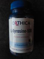 Orthica L-Tyrosine-500 - 30 Vegacapsules, Ophalen of Verzenden, Nieuw, Overige typen