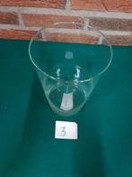 Vaas van glas, dun glas, nr. 3, Huis en Inrichting, Woonaccessoires | Vazen, Ophalen of Verzenden, 'T Olde Gre-j, Info@toldegrej.nl
