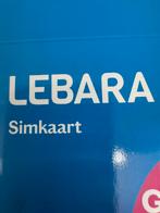 2 makkelijk top nummers lebara prepaid simkaart samen set, Telecommunicatie, Prepaidkaarten en Simkaarten, Ophalen of Verzenden