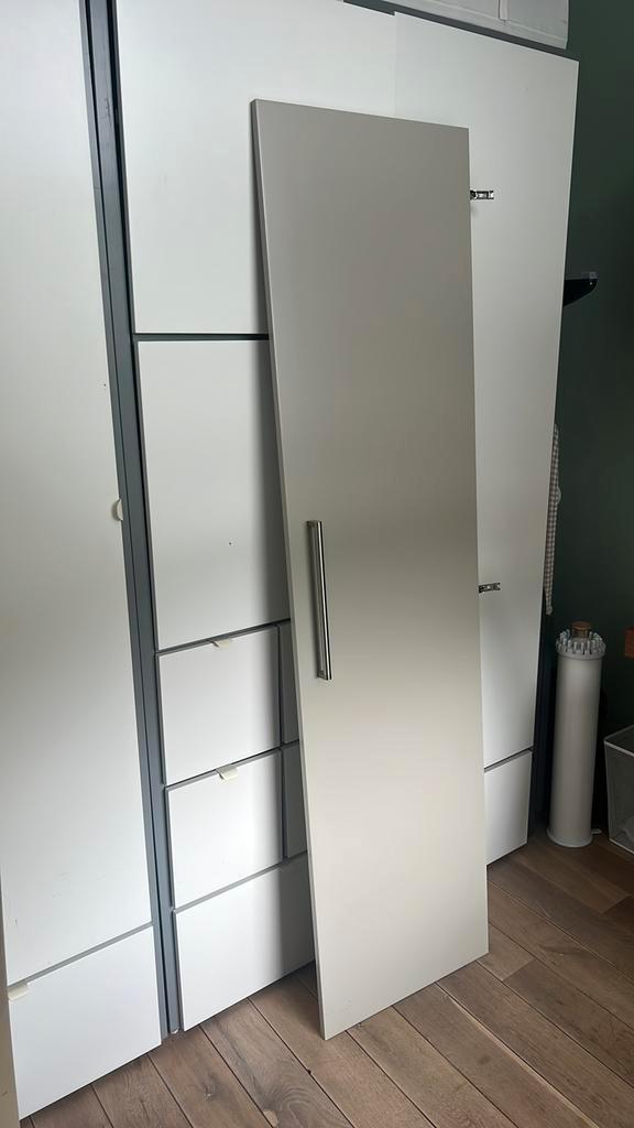 Ikea pax deur grijs 201cm, Huis en Inrichting, Kasten | Kledingkasten, Zo goed als nieuw, 200 cm of meer, 50 tot 100 cm, Minder dan 25 cm