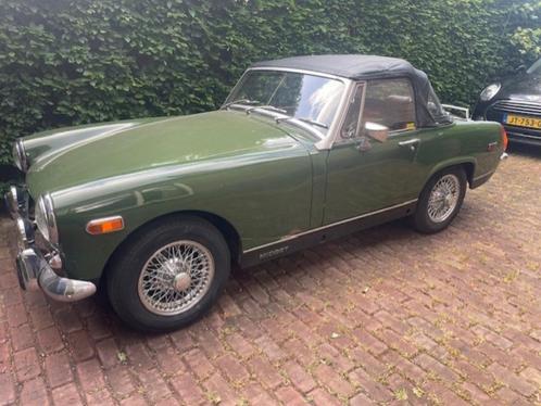 MG Midget uit 1976 Groen met Chrome bumpers, Auto's, MG, Particulier, Midget, Benzine, Cabriolet, Handgeschakeld, Geïmporteerd