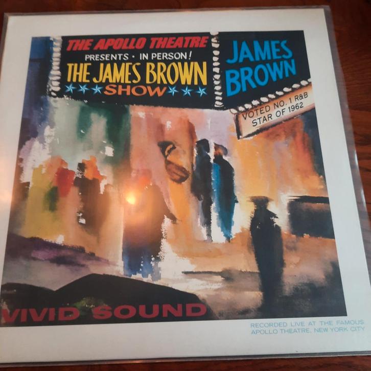 James Brown - Live At The Apollo LP, Cd's en Dvd's, Vinyl | Pop, Gebruikt, Voor 1960, 12 inch, Ophalen of Verzenden
