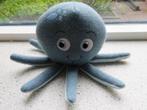Octopus Inktvis Luna merk Supremia grijs blauw geborduurde, Ophalen of Verzenden, Zo goed als nieuw