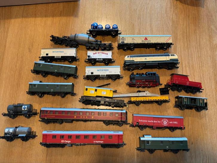 Partij, Roco, Mehano, Piko locs en wagons, spoor HO, H0., Kinderen en Baby's, Speelgoed | Thomas de Trein, Gebruikt, Ophalen of Verzenden