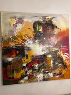 Abstract Schilderij van William Malucu - Powerfull I, Ophalen of Verzenden