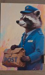 POSTBODE BLAUW 8, Verzamelen, Ophalen