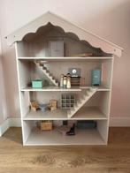 Petite Amélie, kinder poppenhuis zachtroze met meubels, Kinderen en Baby's, Speelgoed | Poppenhuizen, Ophalen, Zo goed als nieuw