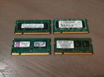 DDR2 SODIMM 1GB 512MB, Computers en Software, Ophalen of Verzenden, Zo goed als nieuw, DDR2, Laptop