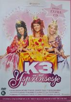 K3 en het IJsprinsesje dvd + cd KRASVRIJ, Alle leeftijden, Ophalen of Verzenden, Zo goed als nieuw