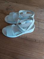 Nieuwe zilverkleurige leren Dina Waldläufer sandalen,, Waldläufer, Overige kleuren, Nieuw, Sandalen of Muiltjes