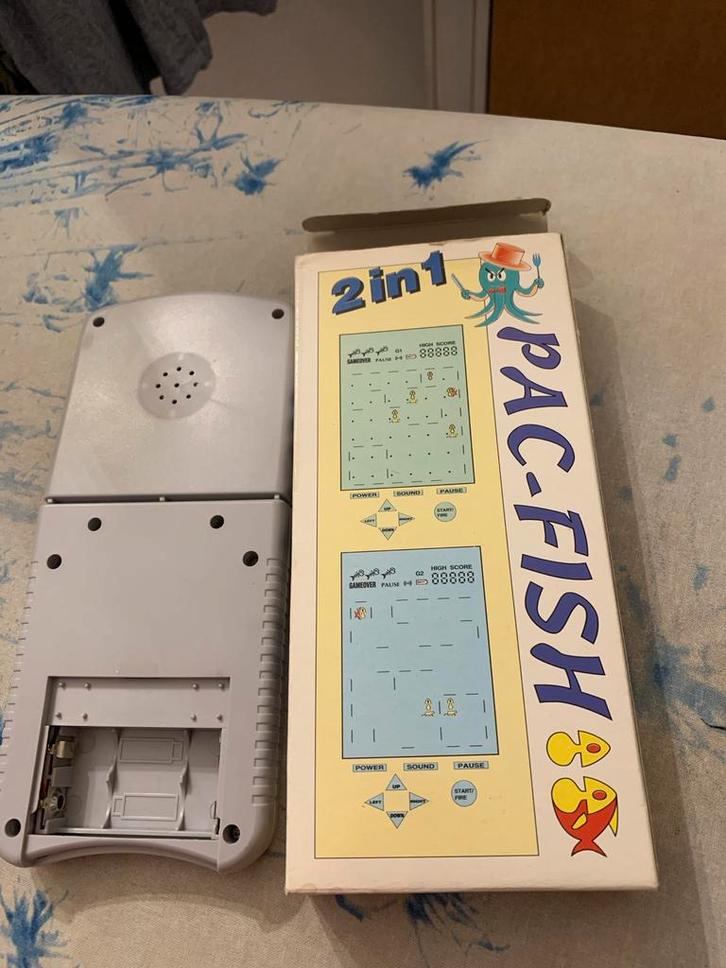 Pac-Fish 2in1 Handheld Console, Spelcomputers en Games, Spelcomputers | Nintendo Game Boy, Gebruikt, Overige modellen, Ophalen of Verzenden