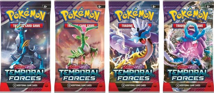 Pokémon Temporal Forces Booster Pack, Hobby en Vrije tijd, Verzamelkaartspellen | Pokémon, Nieuw, Booster, Foil, Ophalen of Verzenden