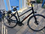 Te koop zwarte Cannondale Street sportfiets dames, maat 53., Ophalen, 28 inch, Gebruikt, 50 tot 53 cm