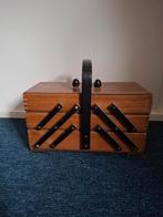 Vintage naaibox, Ophalen of Verzenden, Gebruikt