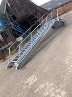 Bordestrap 4.40 gegalvaniseerd, Doe-het-zelf en Verbouw, Ladders en Trappen, Ophalen of Verzenden, Gebruikt, 4 meter of meer