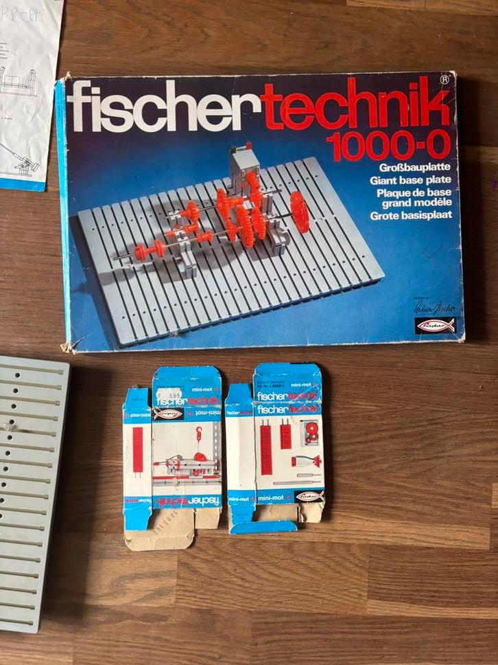 FISCHER TECHNIC!!, Verzamelen, Speelgoed, Gebruikt, Verzenden