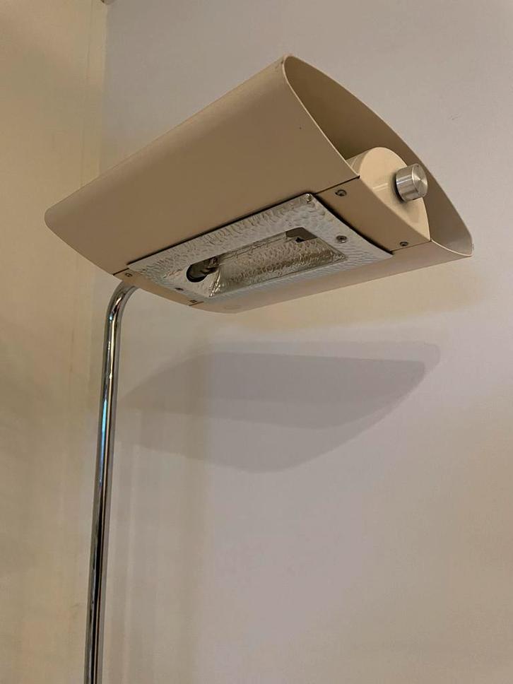 Bruno Gecchelin voor Skipper & Pollux, Italiaanse vloerlamp, Huis en Inrichting, Lampen | Vloerlampen, Zo goed als nieuw, 150 tot 200 cm