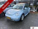VERKOCHT! Volkswagen New Beetle Cabriolet 2.0 Highline NAP, Voorwielaandrijving, 65 €/maand, Stof, Gebruikt