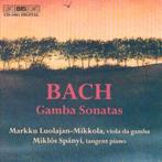 NIEUW Bach: Gamba Sonatas / Spanyi, Mikkola, Ophalen of Verzenden, Barok, Nieuw in verpakking, Kamermuziek