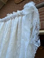Witte kanten wieggordijnen, Ophalen of Verzenden, Zo goed als nieuw, Wieg
